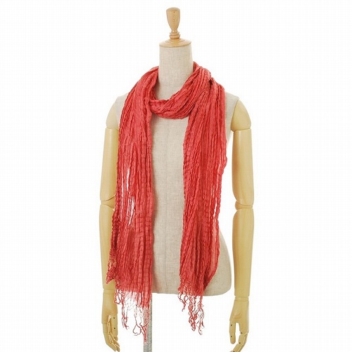 シルクスカーフ レッド 9Y