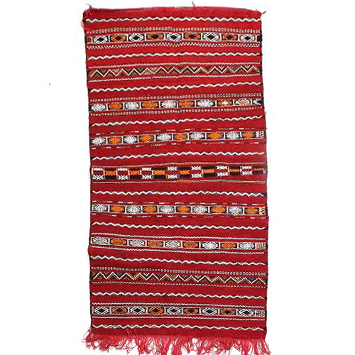 モロッコキリム ゼムール 大 一点もの