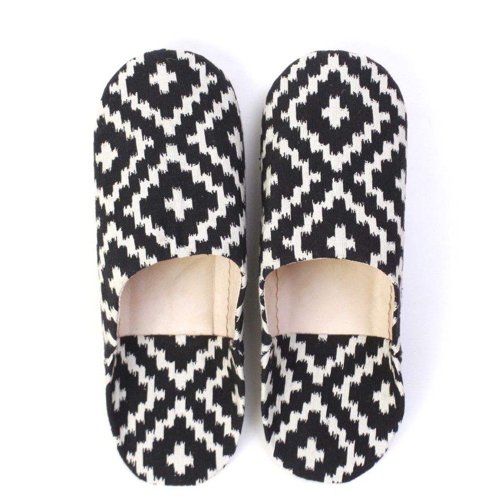 ターズ生地 バブーシュ 39 黒