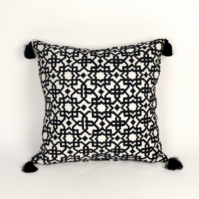 モロッコクッションカバー アラベスク 一点物