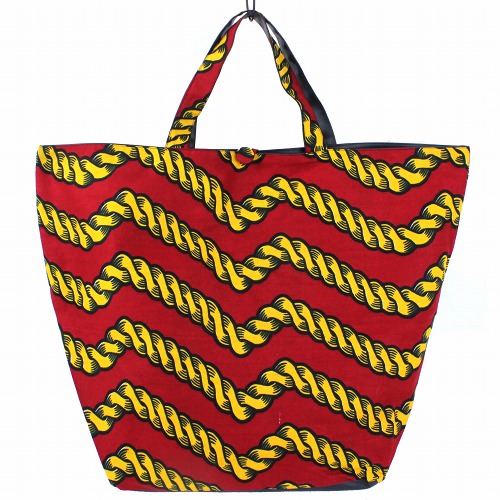 セネガル製パーニュトートバッグ