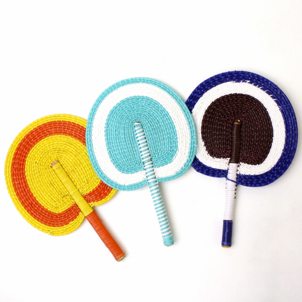 ビニール団扇 丸型 小