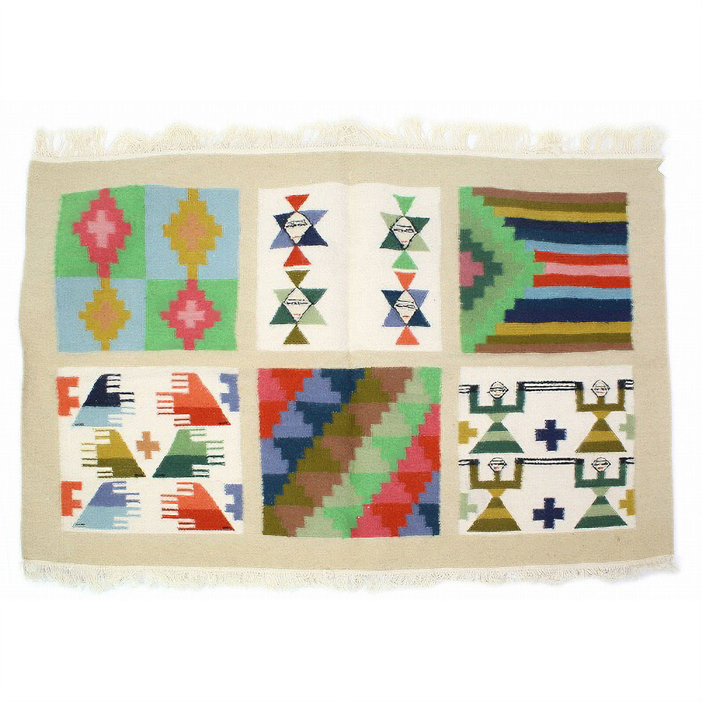 チュニジアキリム 0.8M×1M R 一点物