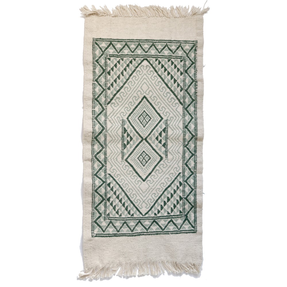 チュニジアベルベルキリム 玄関マットサイズ 1M x0.5M