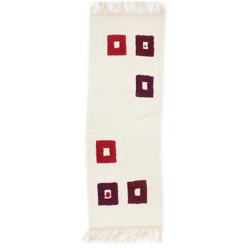 チュニジアキリム もさもさ付 一点物