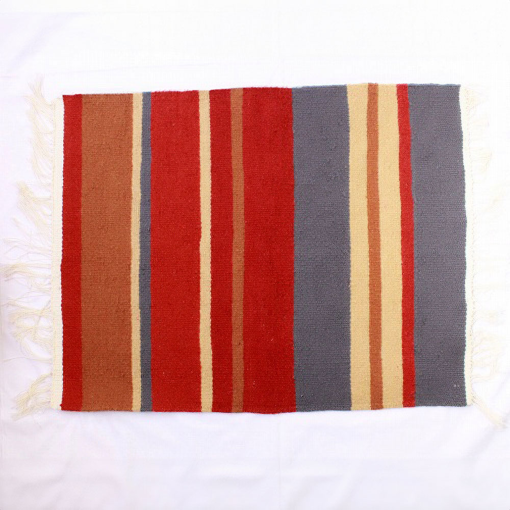 チュニジアキリム シンプル 80x60 一点物