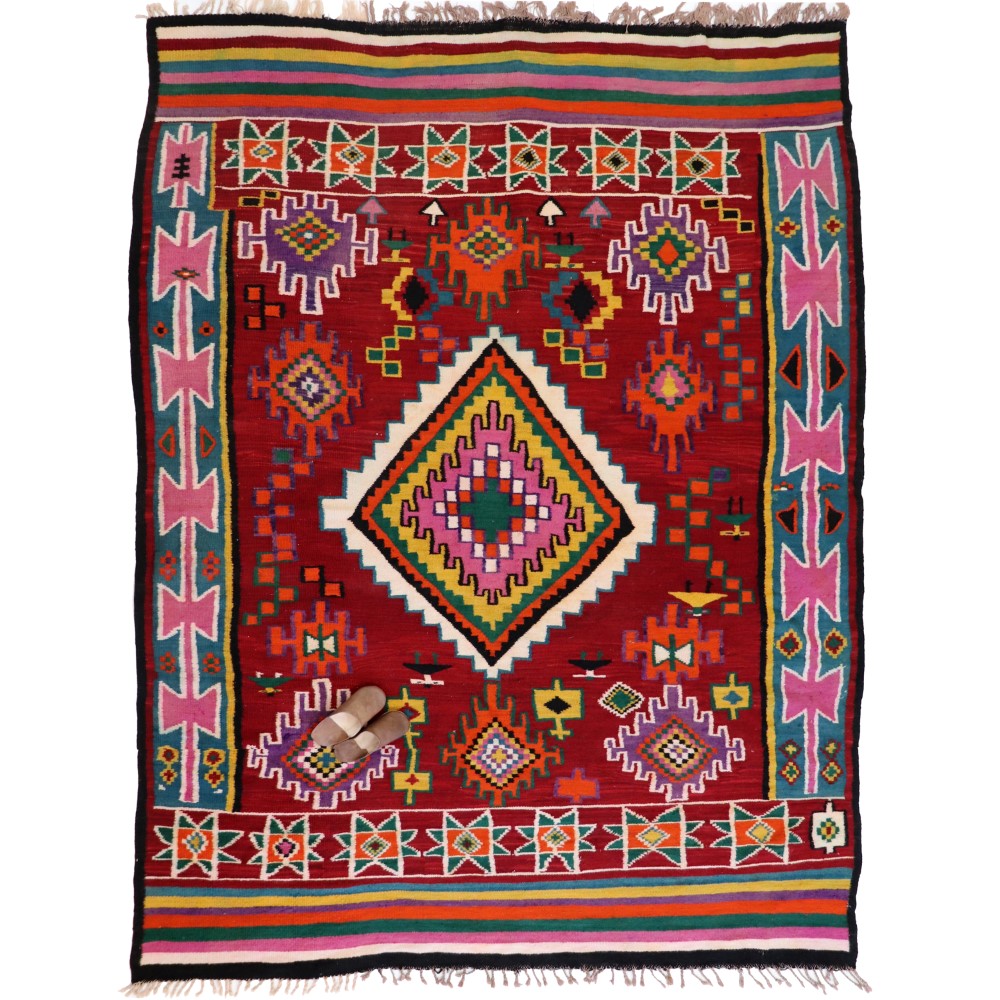 チュニジアキリムSIDIBOUZID 特大