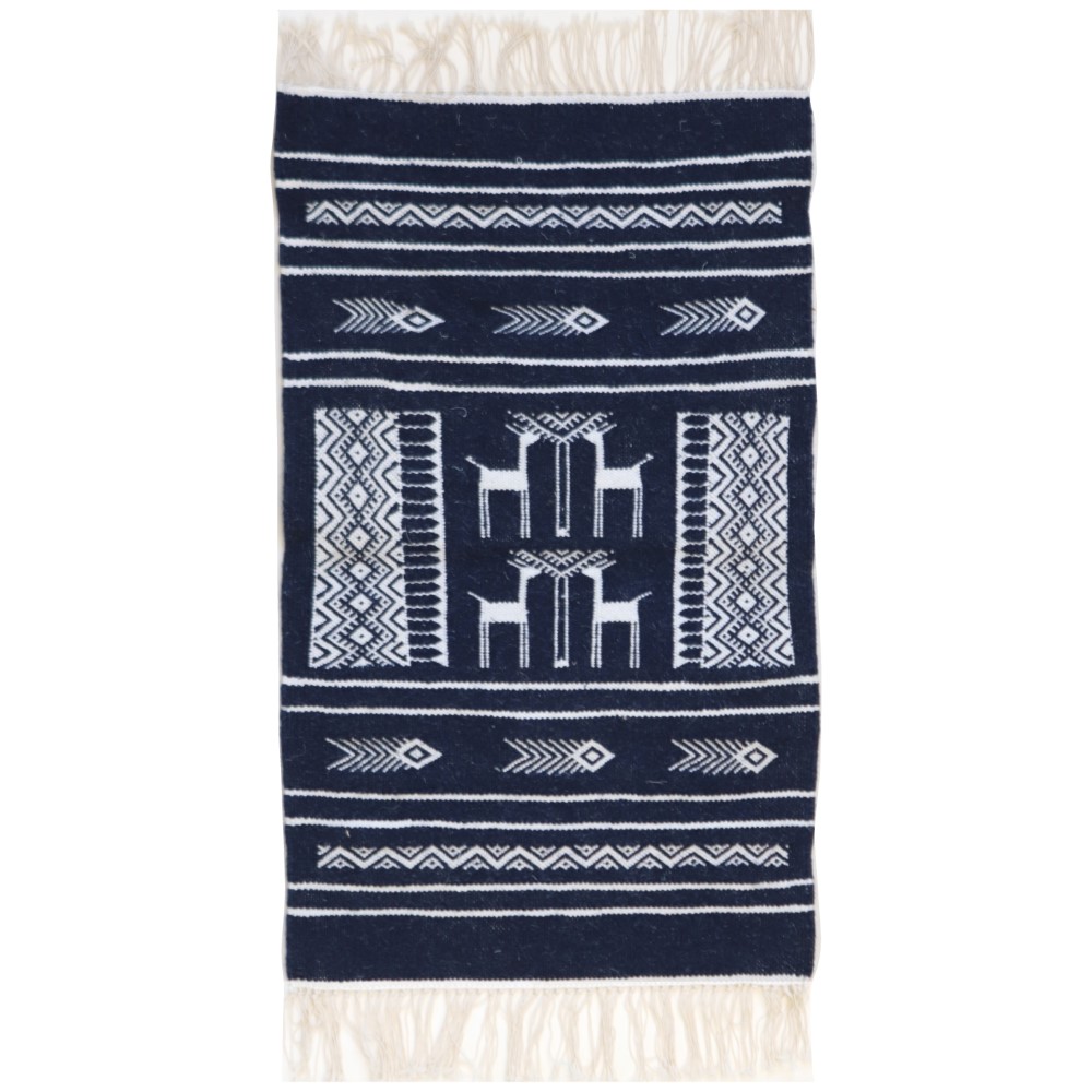 チュニジア キリム 玄関マット82x50 一点物-02