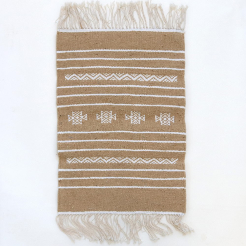 チュニジア キリム 玄関マット 小 59x42 一点物-01