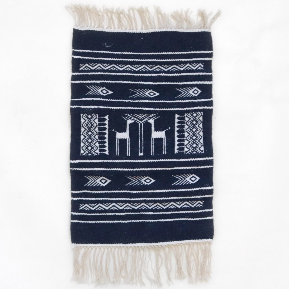 チュニジア キリム 玄関マット 小 64x41 一点物-02