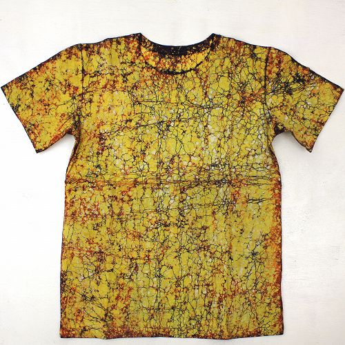 バティックTシャツ L 金星