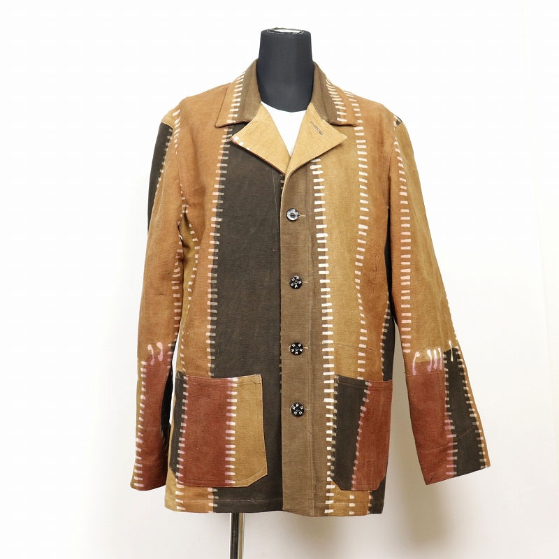 【受注】泥染ジャケットL NDOMO(AFJK-13)