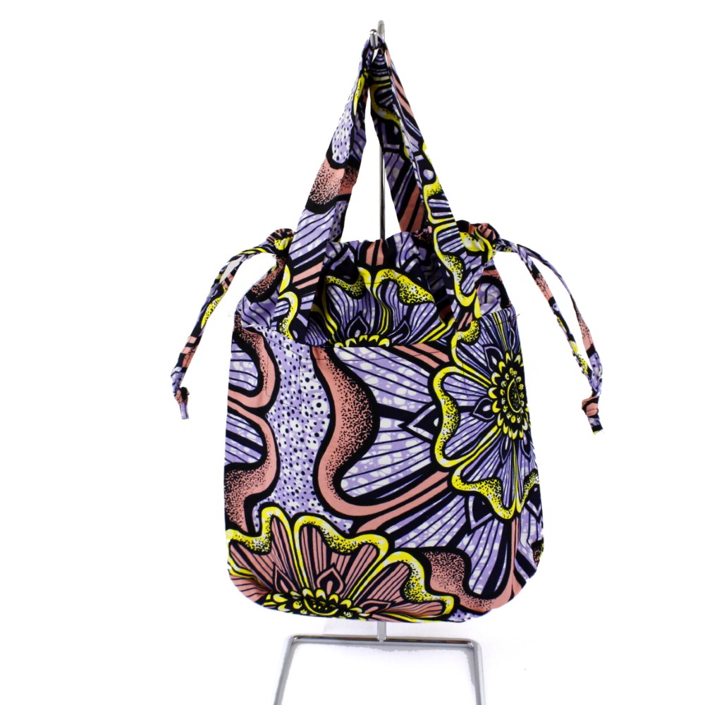 パーニュ巾着エコバッグ 小 183 ラフレシア W142