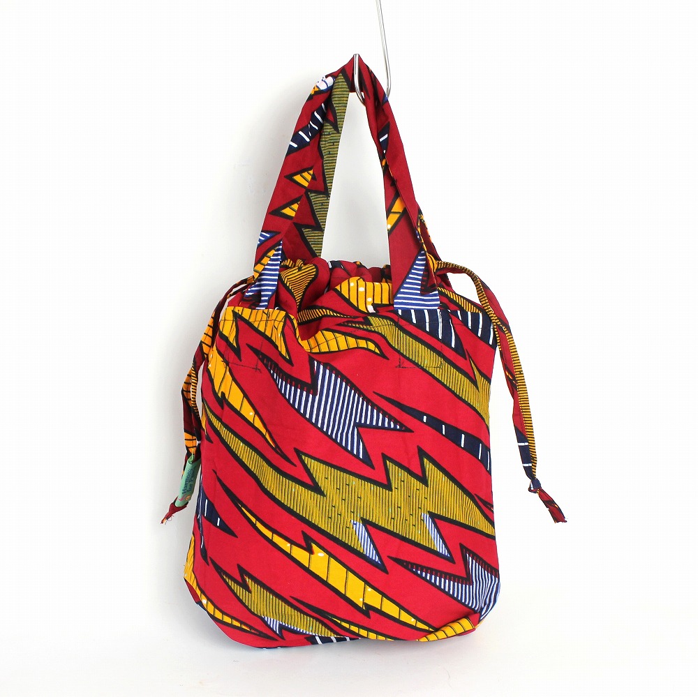 パーニュ巾着エコバッグ 小 雷