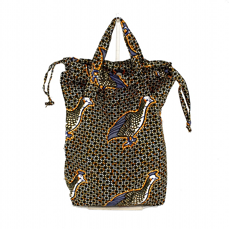 パーニュ巾着エコバッグ 中 162 雌鶏 T08 SHP 【タグ無し】