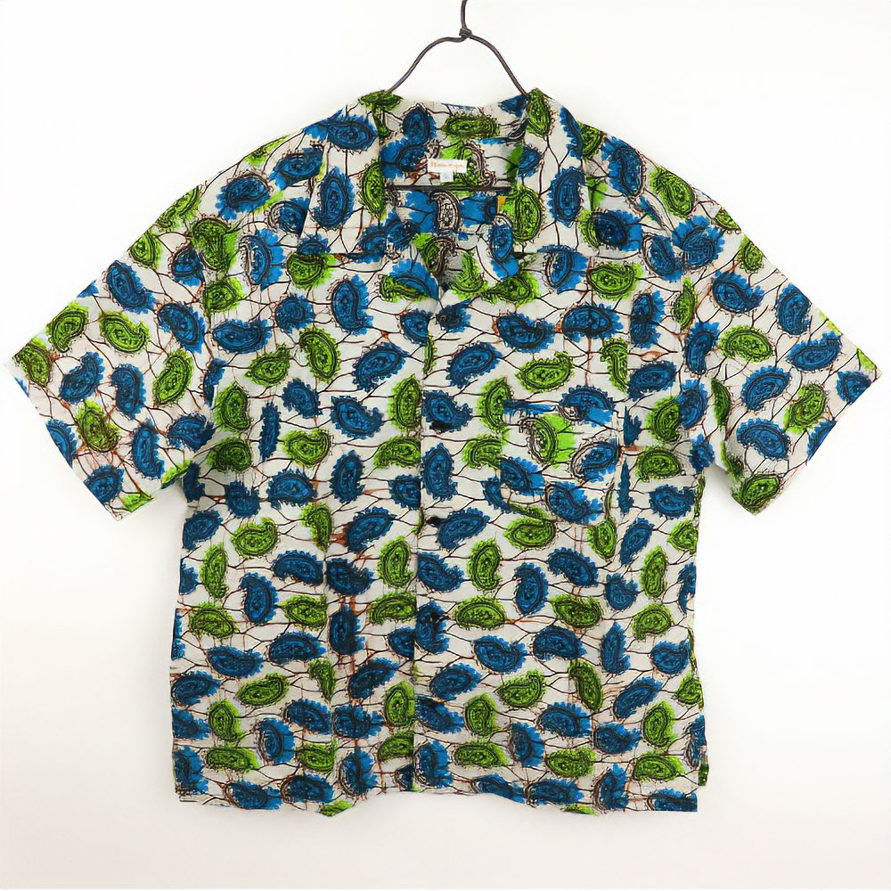 パーニュ開襟アフロシャツ L 原生物