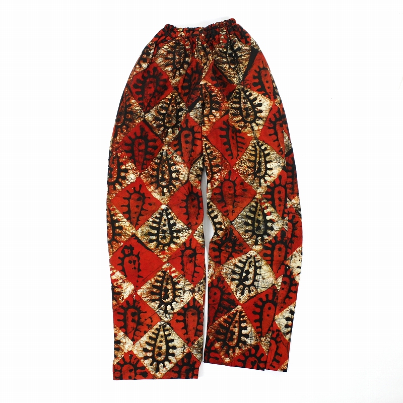 バティック布パンツ FREE 02　