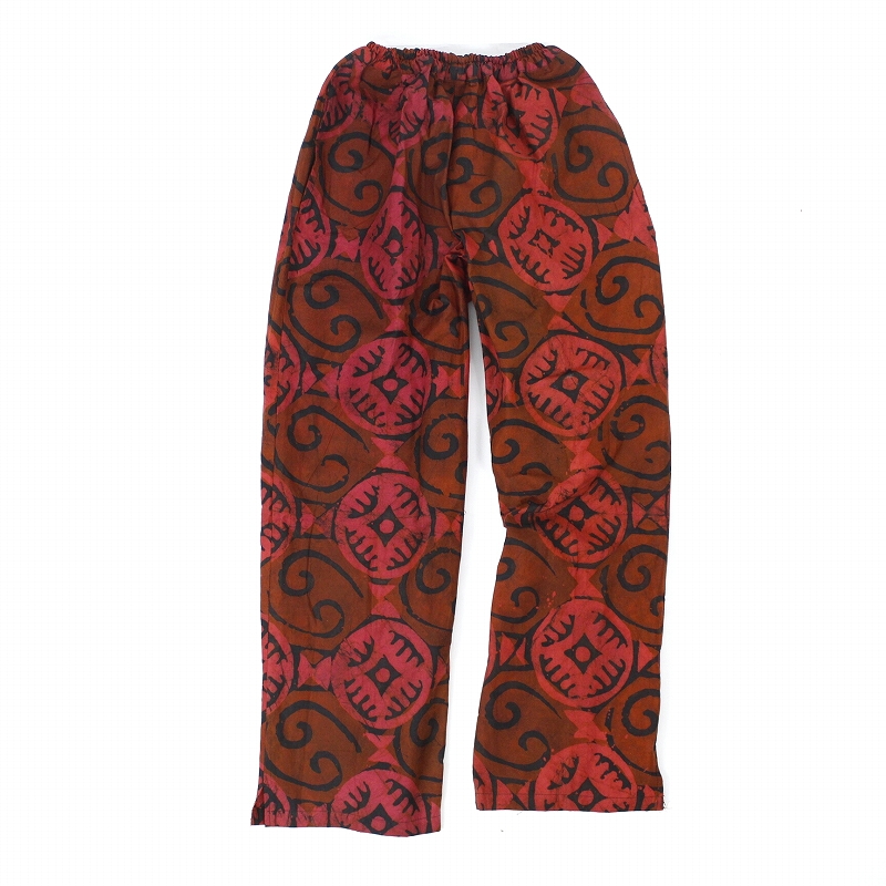 バティック布パンツ FREE 04