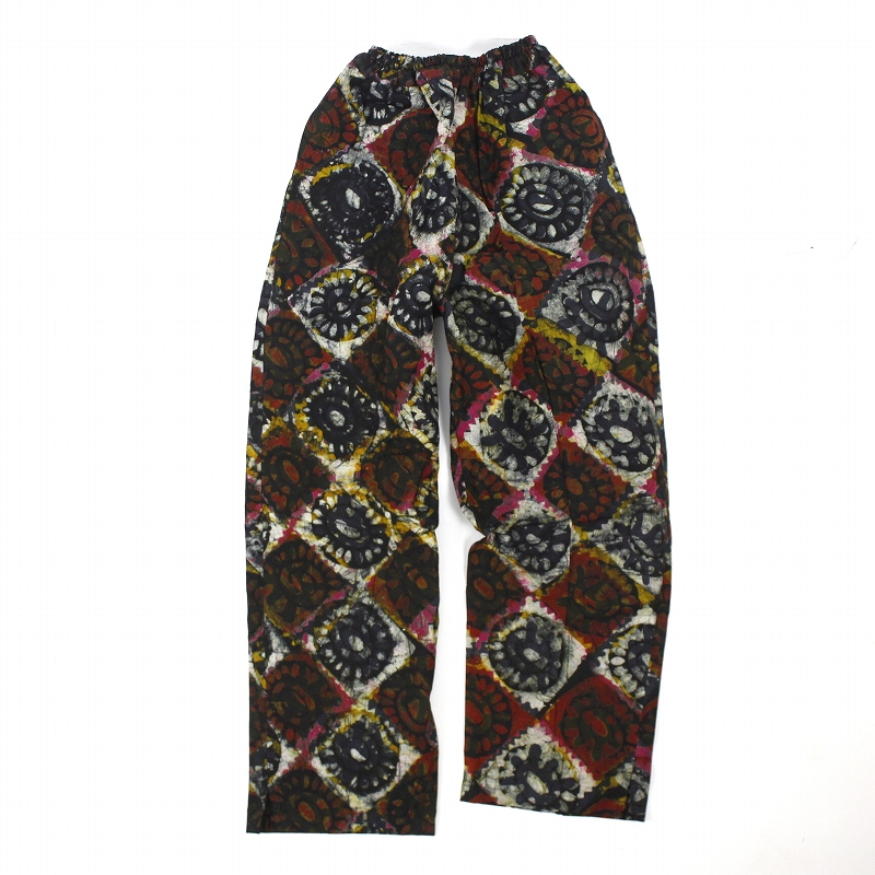 バティック布パンツ FREE 07