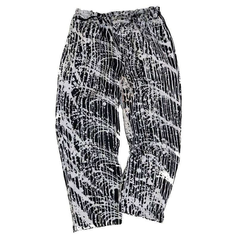 バティック布パンツ FREE 09