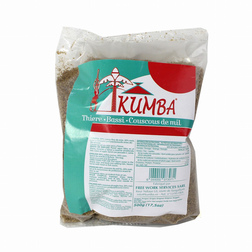 アフリカの雑穀 チェレTHIERE/トウジンビエのクスクス 500G