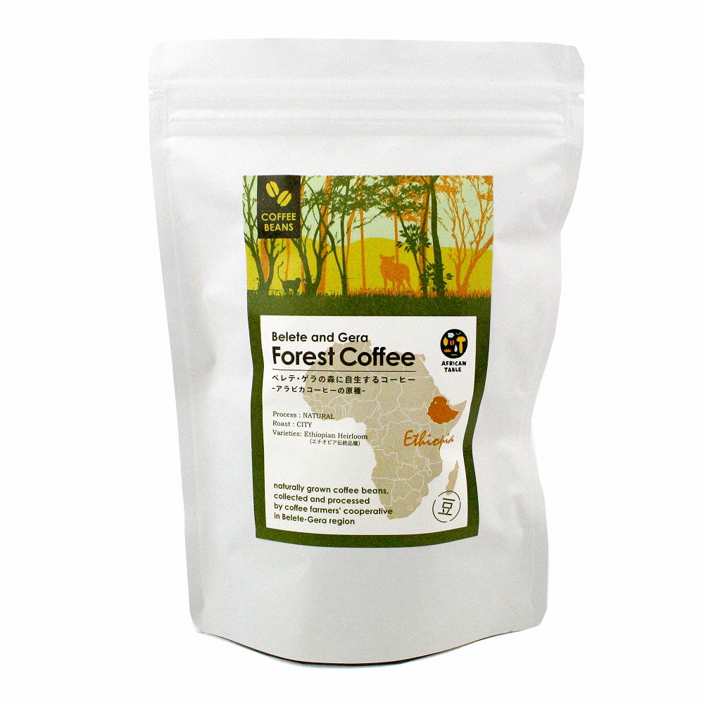 エチオピア ベレテ・ゲラの コーヒー 焙煎 豆 180g