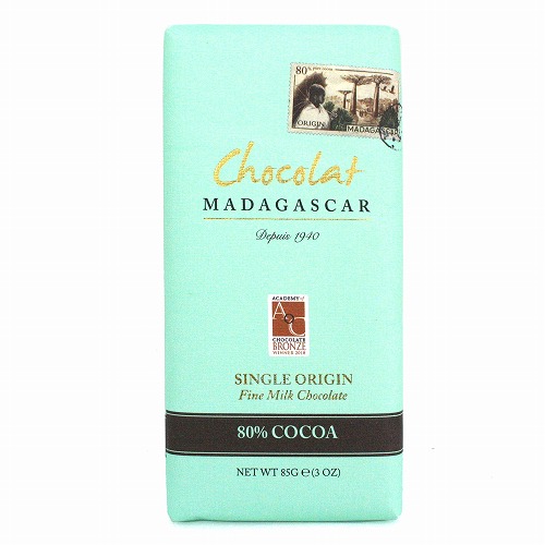 ショコラマダガスカル ダークミルクチョコレート80%【小売限定】