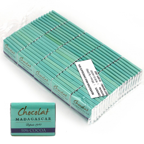 ショコラマダガスカル ミニタブレット ミルク50% 100枚入