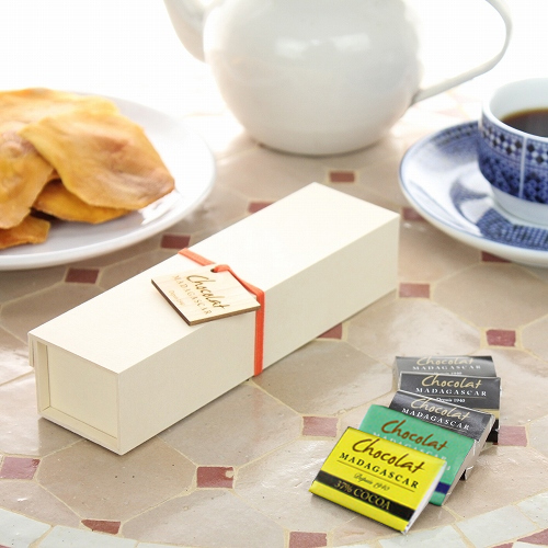 ショコラマダガスカル ギフトセット ミニタブレット 5種25枚入