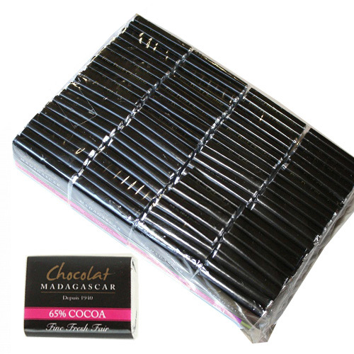 ショコラマダガスカル ミニタブレット ダーク65% 100枚入