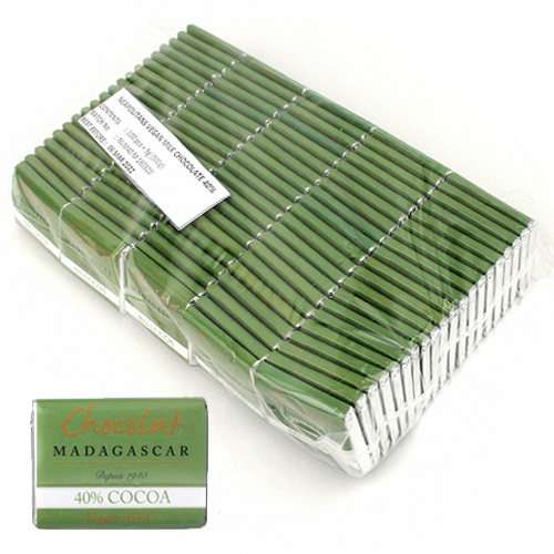 ショコラマダガスカル ミニタブレット ヴィーガンカシューミルク40% 100枚入