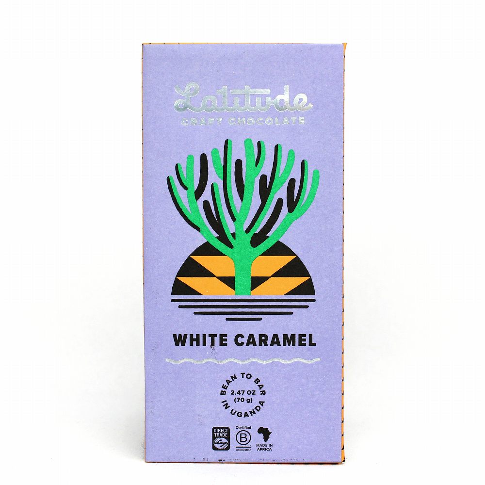 ラティテュードクラフトチョコレート　ホワイト40%　WHITE CARAMEL/ホワイトキャラメル