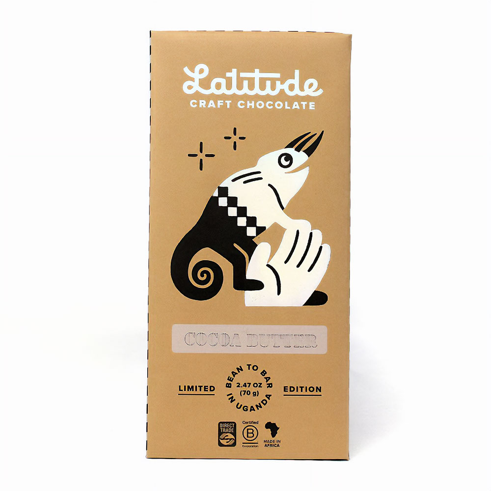 ラティテュードクラフトチョコレート ナチュラルココアバターバー