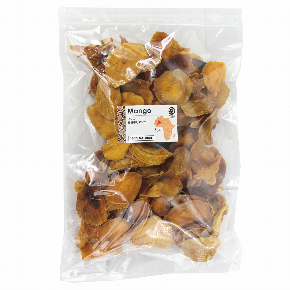 SIBYの天日干しドライマンゴー 業務用500G無添加・砂糖不使用 小型便対応 【小売限定】