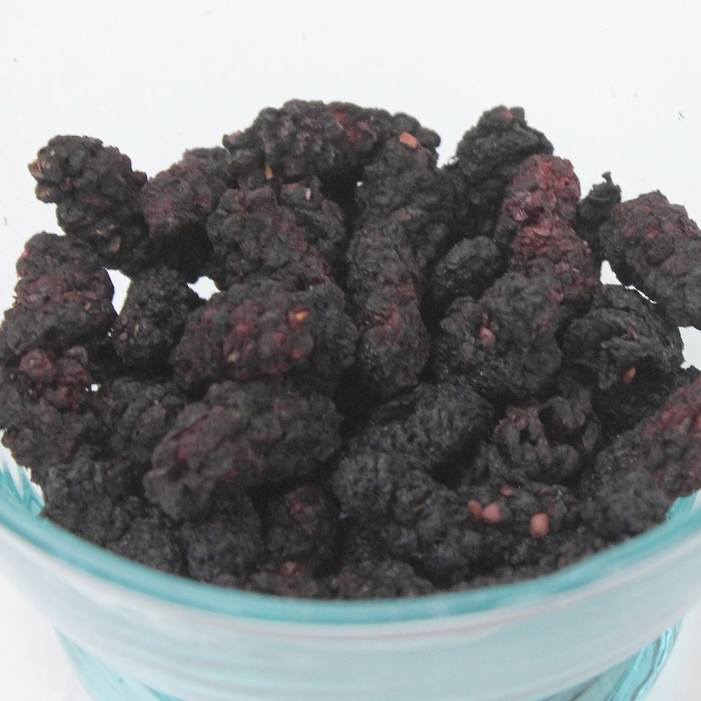 マダガスカルのドライブラックマルベリー 原料500G