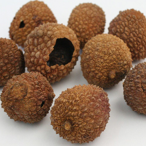 マダガスカルの殻付きドライライチ 原料1KG