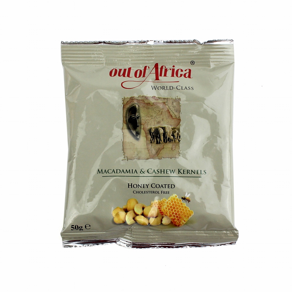 アウトオブアフリカ Out of Africa ミックスナッツ(マカダミア&カシュー)　ハニー 50G