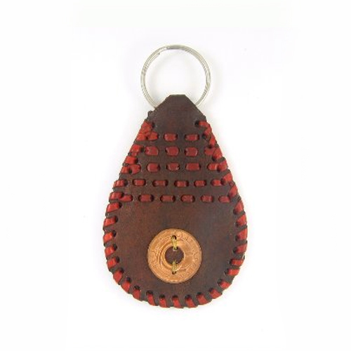 【SALE】革キーホルダー コイン付 @1400→1120円