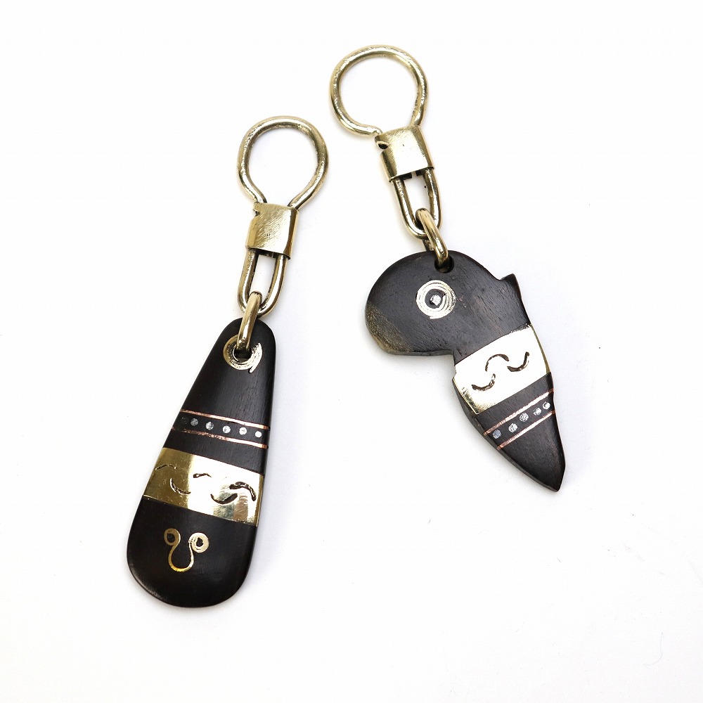 黒檀象眼キーホルダー