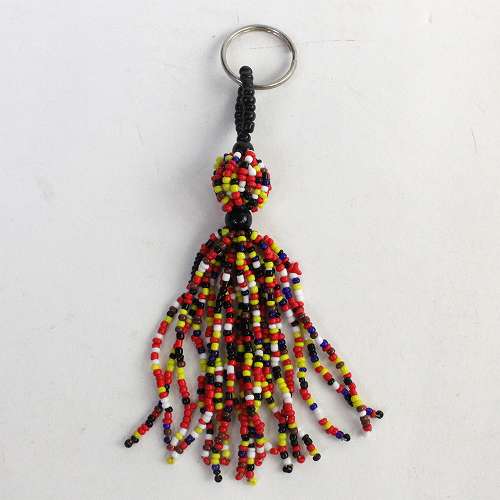 【SALE】ビーズタッセルキーホルダー 99Fマルチ @1200→840