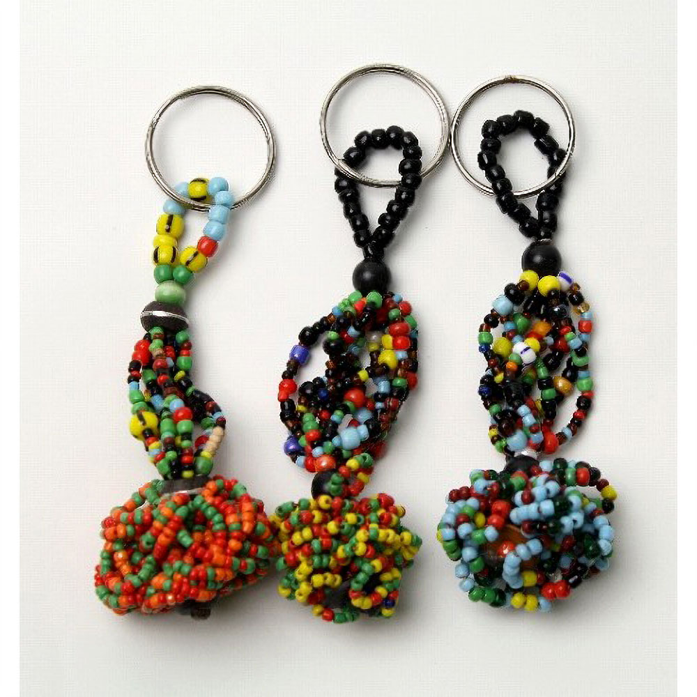 ビーズキーホルダー