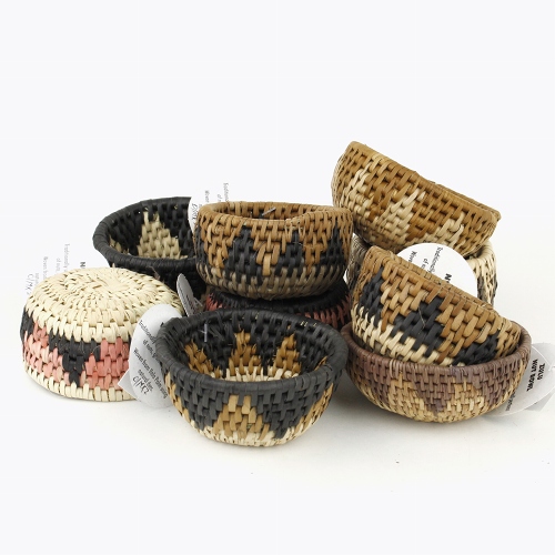 ズールー平底ボウルかご SS