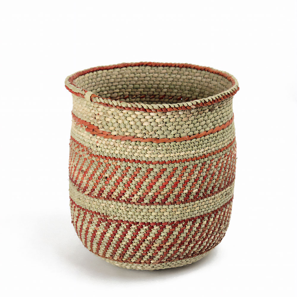 イリンガバスケット S オレンジ柄 SB