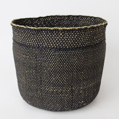 イリンガバスケット M 黒無地 MB MD