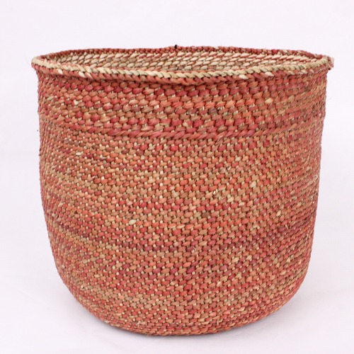 イリンガバスケット M オレンジ無地