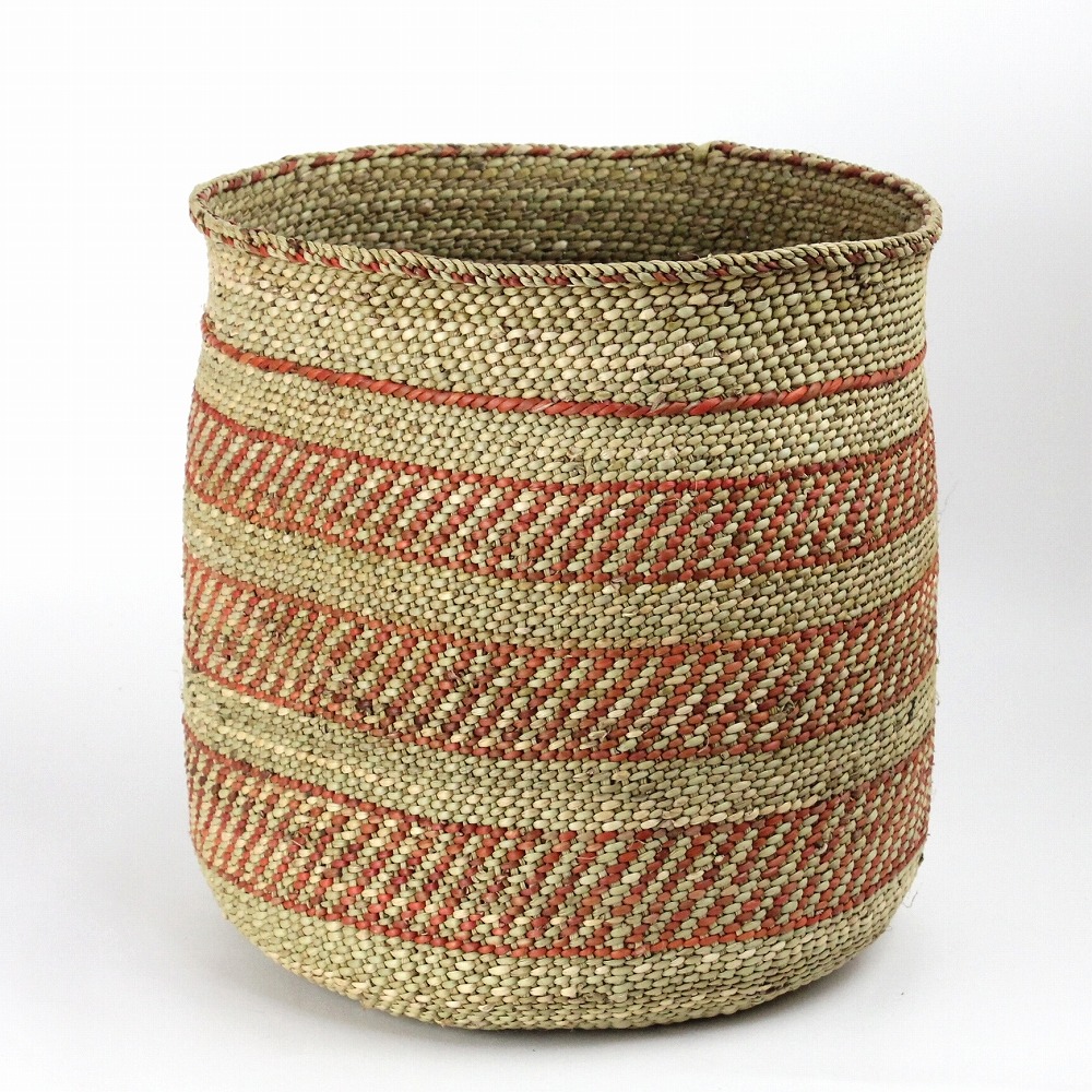 イリンガバスケット M オレンジ柄 MB MD