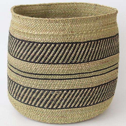 イリンガバスケット L 黒柄 LB