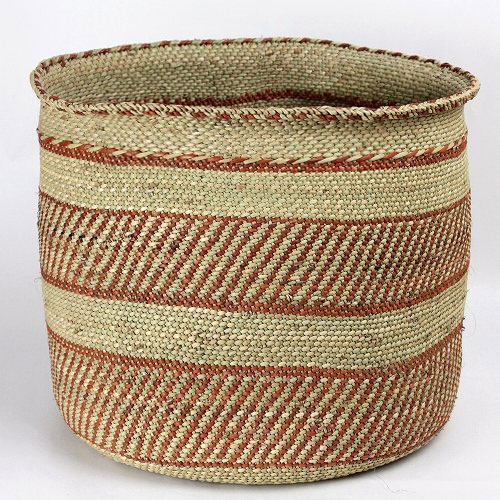 イリンガバスケット LL オレンジ柄 XL XXL