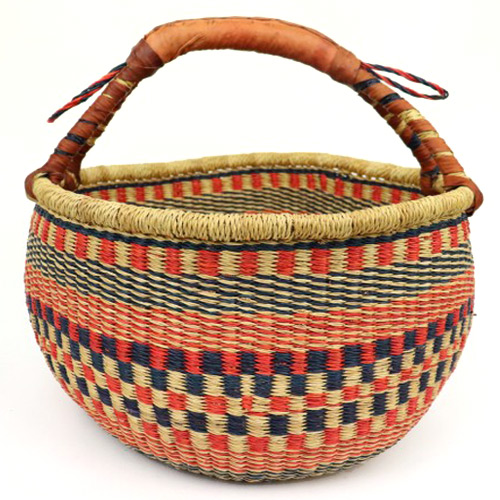 ブルキナバスケット L 径35-40cm カラー　01シンプル系/02カラフル系