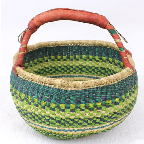 ブルキナバスケット カラーM 径30-35cm カラー 01シンプル系/02カラフル系